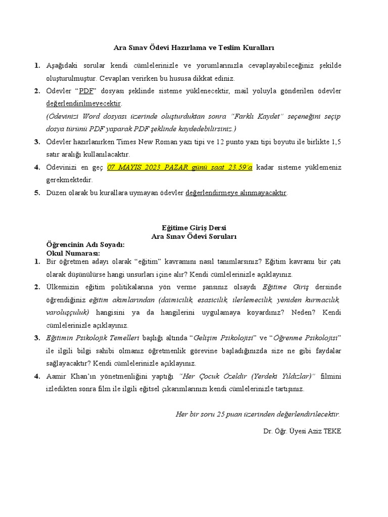 Egitime Giris Vize Pdf