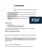 Intro To The TA Module