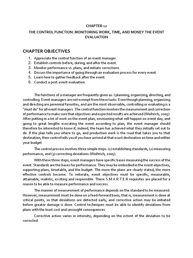 Monitoring Functions in Event Management | PDF