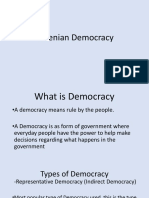 Athenian Democracy Class Notes PDF