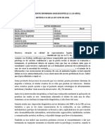 Consentimiento Informado Adolescentes (12 A 18 Años) Artículo 36 de La Ley 1090 de 2006