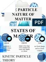 The Particle Nature of Matter