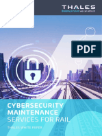 Cyber Maintenance Services For Rail
