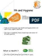 Health and Hygiene