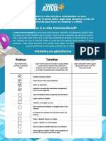 Status das tarefas semanais em francês