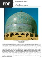 The Islamic World To 1600 - The Arts, Learning, and Knowledge (Architecture)