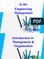 01 - Introduction To Management - Organizations 1