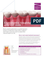 Endodontic Treatment - A PATIENT GUIDE