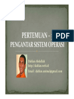 Pertemuan 3 Sistem Operasi