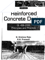 Reinforced Concrete Design Krishnaraju