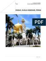 Masjid Ubudiah Kuala Kangsar Perak Malay PDF