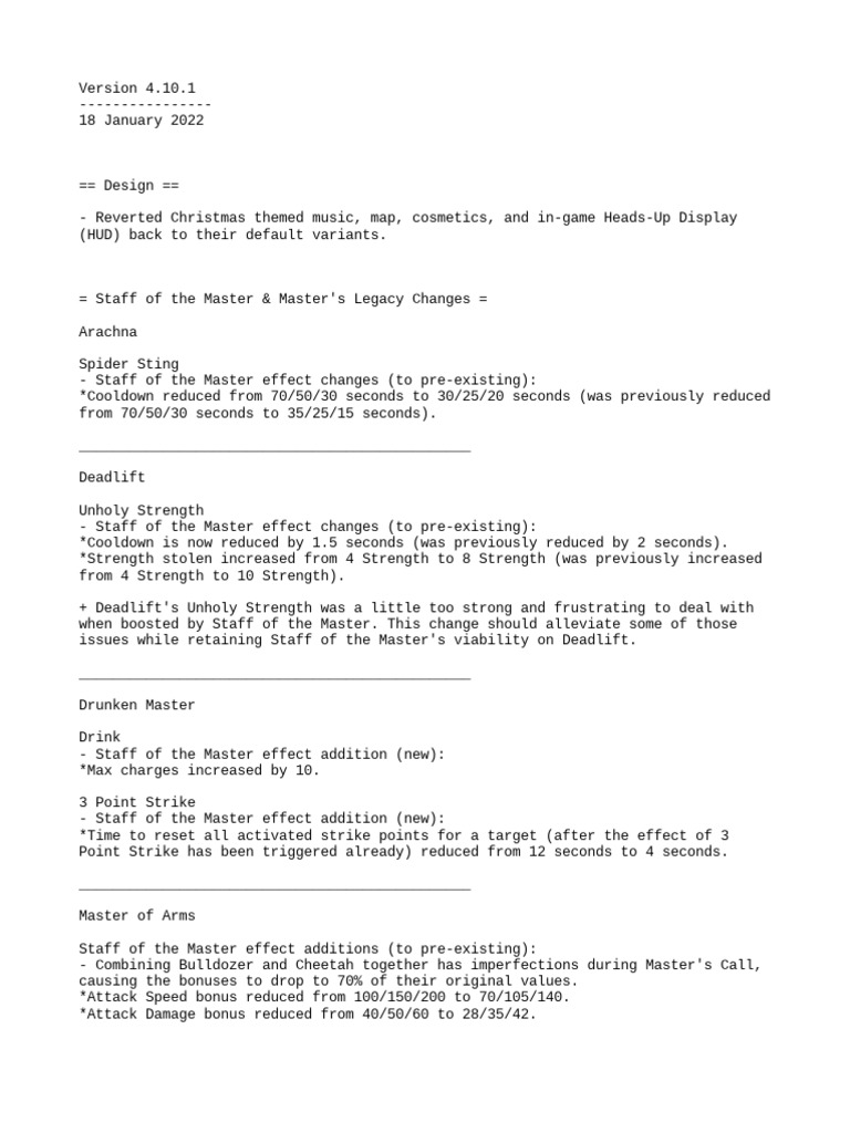 Change Log History PDF