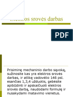 Fizika Elektros Sroves Darbas