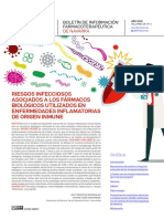 Riesgos Infecciosos Asociados A Biológicos PDF