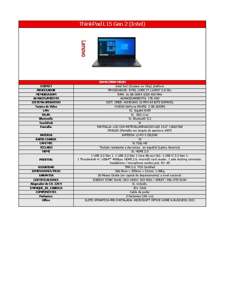 Laptop 2 | PDF | Hardware de la computadora | Informática