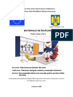 Documentaţia Tehnica de Executie Pentru Produsele Finite Din Lemn