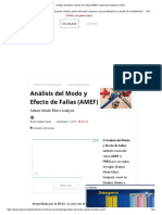 Análisis Del Modo y Efecto de Fallas (AMEF) - Ingenieria Industrial Online
