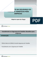 Benefícios Segurança Trabalho