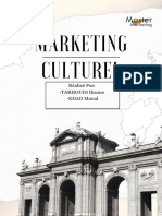 Marketing culturel rapport