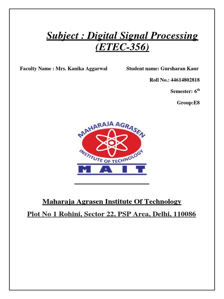 Scilab File PDF Computer Science