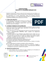 Convocatoria Programa de Apoyo A Mujeres Rurales 2023: Objetivo General