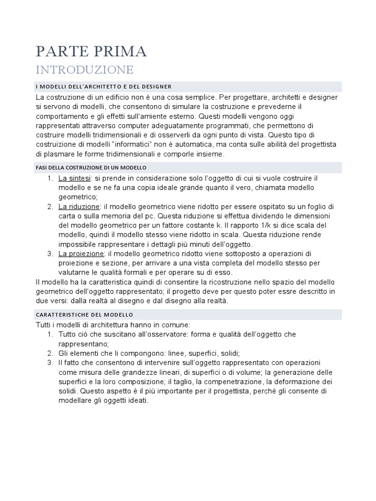 Geometria Descrittiva PDF