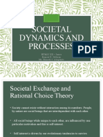 Societal Dynamics and Processes