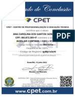 ADMINISTRAÇÃO 2020 - Auxiliar Contábil - CBO 4131-10