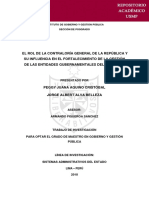 El Rol de La Contraloría General de La República PDF