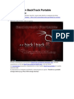 Maquina Virtual y Backtrack 5