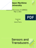 Lesson #9 Sensors and Transducers-2