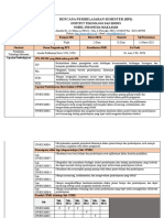 RPS Belajar Dan Pembelajaran