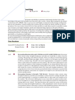 Coaching Informations 1 PDF
