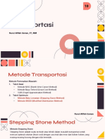 Model Transportasi (Part 2) PDF