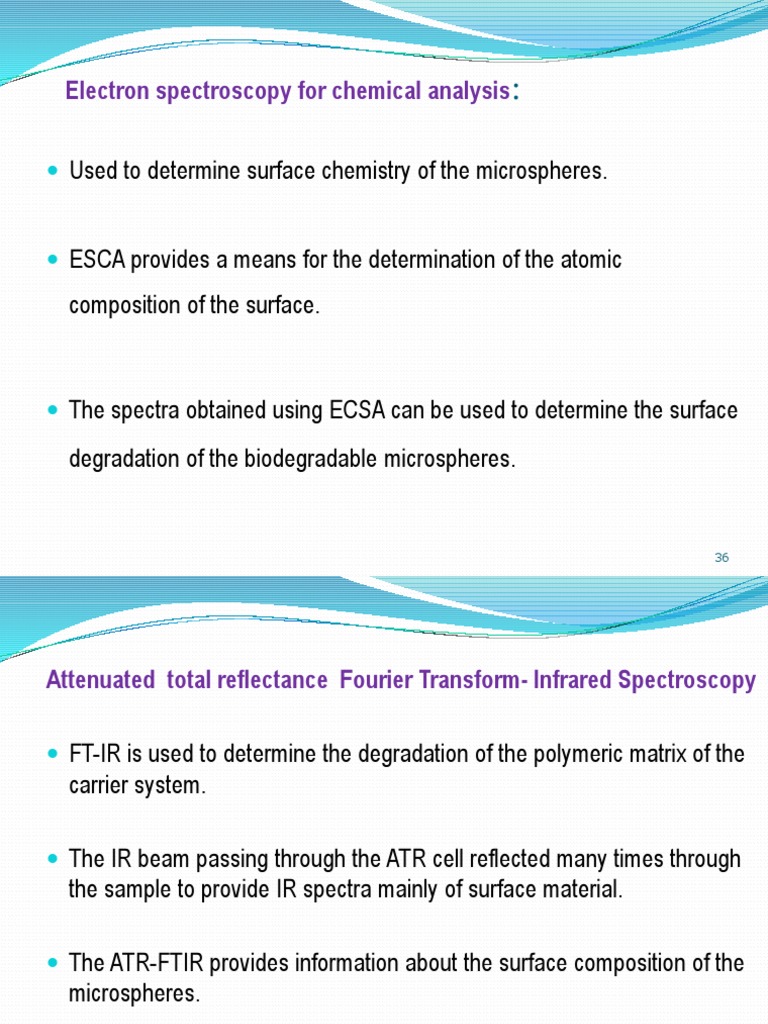 Electron Spectroscopy For Chemical Analysis PDF