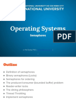 OS 15 - Semaphores PDF