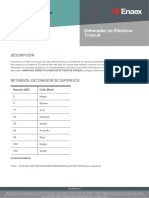 Detonador No Eléctrico Troncal (Ficha Técnica)