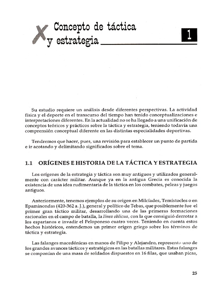 c1 Concepto de Táctica y Estrategia - 230505 - 055457 | PDF