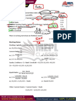 Statement of Proprietor's Fund from Financial Data