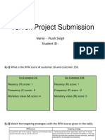 TelTek Project Submission Analysis: RFM Scoring and Customer Clustering