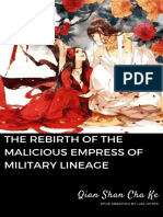 The Rebirth of The Malicious Empress of Military Lineage - A Compilation PDF