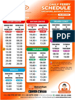 Ferry Schedule - 180123a