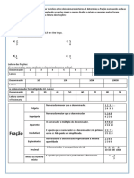 Frações - Resumo-Atividade