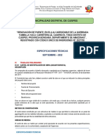 Especificaciones Tecnicas PDF