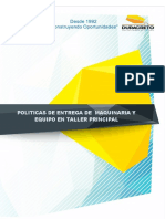 GMEA-04 Politica de Entrega de Vehiculos en Taller Rev-01