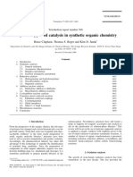 Polymer-Supported Catalysis in Synthetic Organic Chemistry, Clapham Et. Al.