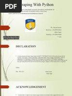 Web Scraping With Python