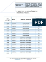 Resultado Da Avaliao Do Pr-Projeto PDF