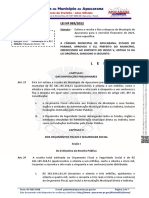 Lei no 093/2022 estima receita e despesa de Apucarana para 2023