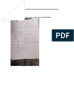 Primer Parcial de Examen Matemática para Los Negocios 2021